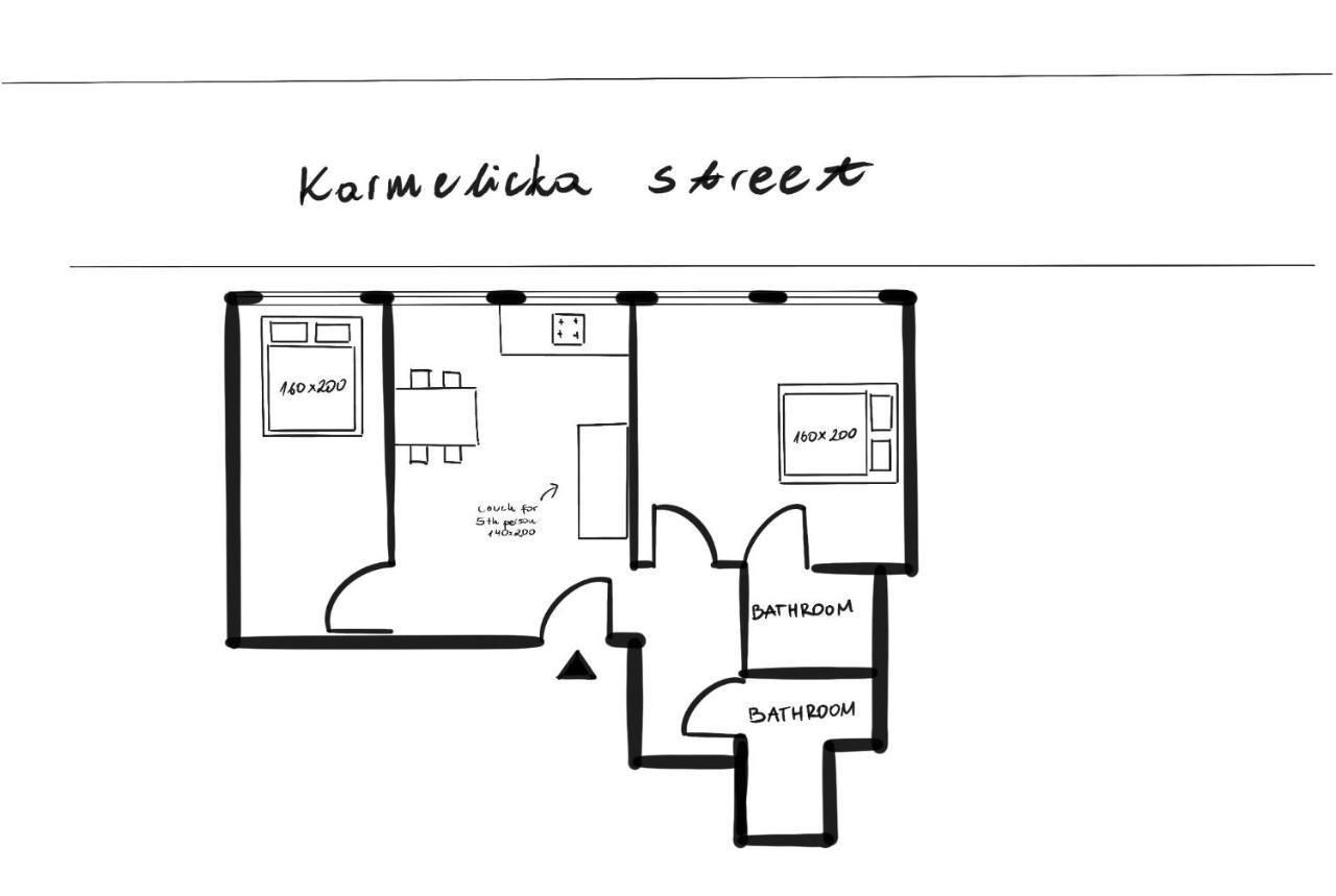 Modern House In Old Town Numero 5 クラクフ エクステリア 写真